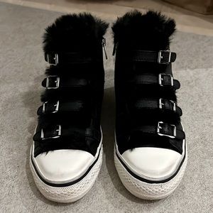 Warm and cozy Ash high tops